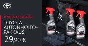 Toyota-autonhoitopakkauksella huutia hyönteisille, hoitoa kojelaudalle ja kirkkautta ikkunoihin 💦🤩😀

Ajankohtainen Toyota-autonh...
