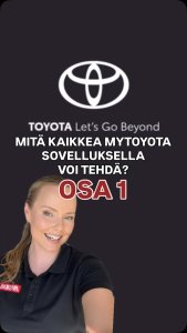 MyToyota-sovelluksella hallitset autoasi kätevästi etänä📱
