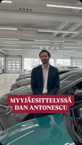Dan Antonescu asiakasvastaava, sekä Business Center-vastaava tuntee autot ja ymmärtää asiakasta