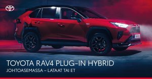 Toyota RAV4 Plug-in Hybrid tarjoaa erinomaisen kiihtyvyyden yhdistettynä erittäin pieneen kulutukseen. Lataat tai et, kiihtyvyys...