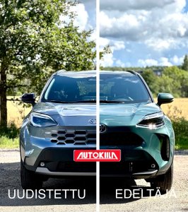 Uudistunut ja moderni Yaris Cross on saapunut Autokiilaan⭐️ Kommentoi mitä eroavaisuuksia sinä huomaat edeltävään mallii...