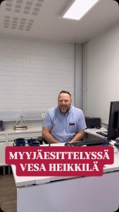 Vesa Heikkilä, aina iloinen vaihtoautopäällikkömme! Vesan kanssa autokaupat hoituvat asiantuntevalla ja aurinkoisella as...