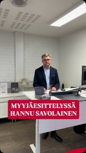 Hannu Savolainen palvelupäällikkömme auttaa asiakkaita aina ensiluokkaisella tietotaidolla. Hannulle tärkeintä on, että ...