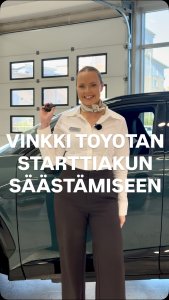 Tallenna ja jaa tämä vinkki läheisellesi, jolla on Toyota!💯 Älyavaimen virransäästötilaa voi hyödyntää esimerkiksi tila...