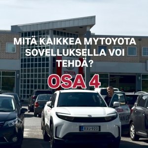 Auto hukassa parkkihallissa? MyToyota sovelluksella navigoit sijainnin helposti💯 Huomioithan, että ominaisuuden saatavu...