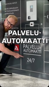 Palveluautomaatin tuoma helppous ja vapaus viehättää! Huoltoa varatessa pystyt valitsemaan tuotko avaimet automaattiin o...
